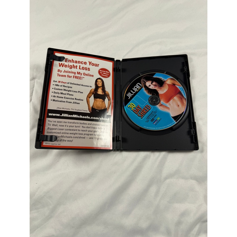 30 Day Shred (DVD, 2007) Jillian Michaels 3 Workouts 20 Pounds In 30 Days - Picture 6 of 6